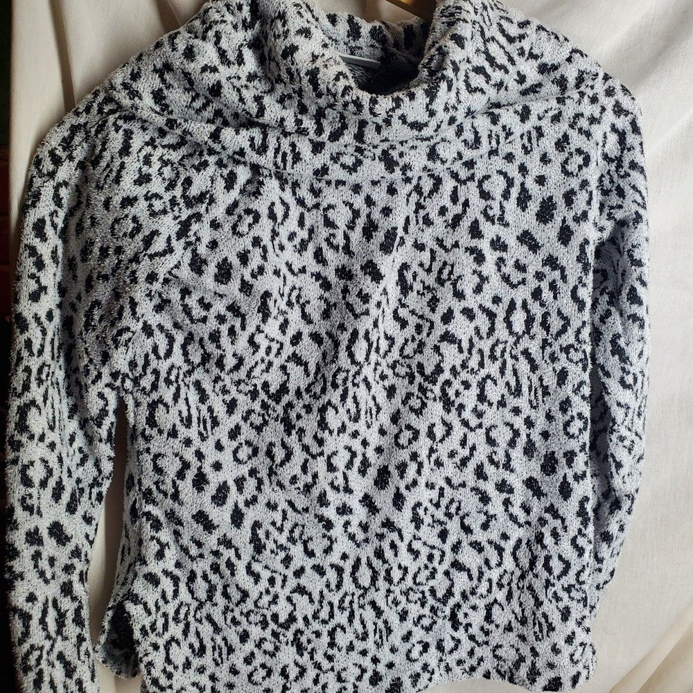 Leopard Print Women's Sweater